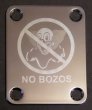 画像1: NO BOZOS Neck Plate [ネックプレート] エディヴァンヘイレン (1)