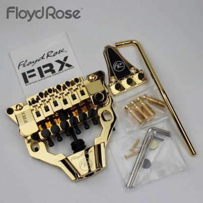 画像1: Floyd Rose FRTX03000 Tremolo System Gold/フロイドローズ/全国一律送料無料！