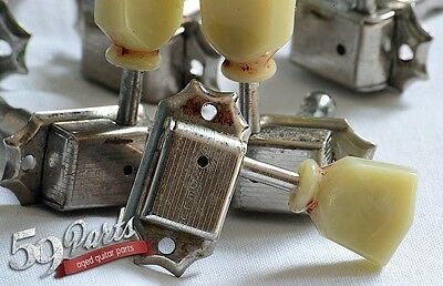 画像1: 59PARTS/RELIC AGED KLUSON DOUBLE RING DELUXE TUNERS GIBSON HISTORIC LES PAUL 335/ビンテージパーツ/全国一律送料無料