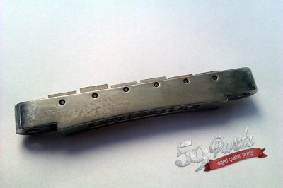 画像2: 59parts AGED HISTORIC ABR-1 NO-WIRE BRIDGE NICKEL/全国一律送料無料