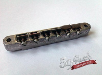 画像3: 59parts AGED HISTORIC ABR-1 NO-WIRE BRIDGE NICKEL/全国一律送料無料