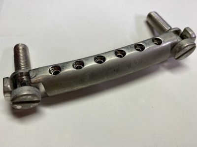 画像2: 59parts AGED HISTORIC ALUMINIUM LIGHTWEIGHT TAILPIECE, NICKEL/全国一律送料無料