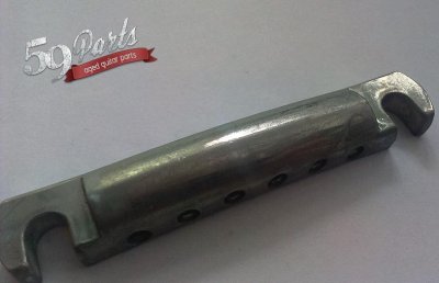 画像3: 59parts AGED HISTORIC ALUMINIUM LIGHTWEIGHT TAILPIECE, NICKEL/全国一律送料無料