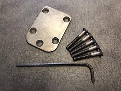 画像1: HEADLESS USA Steinberger Neck Plate/スタインバーガー/ネックプレート/ブラック/全国一律送料無料