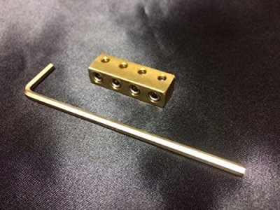 画像2: HEADLESS USA/Steinberger String Adapter/GOLD/スタインバーガー ベース用 ブラス製 ストリングアダプター/全国一律送料無料