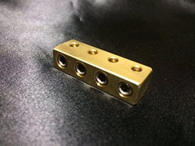 画像1: HEADLESS USA/Steinberger String Adapter/GOLD/スタインバーガー ベース用 ブラス製 ストリングアダプター/全国一律送料無料