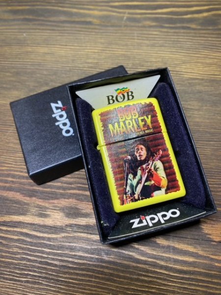 画像1: Zippo/ジッポー/オイルライター/BOB MARLEY/ボブ・マーリー/新品/全国一律送料無料 (1)