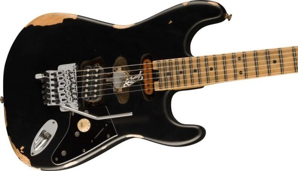 画像1: 2023 EVH Frankenstein Relic Series - Maple Board - Black Finish - Authorized Dealer /オーダー受付中！ (1)