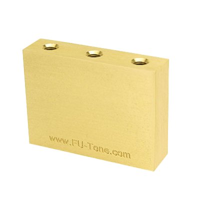 画像1: FU-Tone Brass Sustain Big Block 32mm /ブラス製/フロイドローズ用/サスティーンブロック/全国一律送料無料