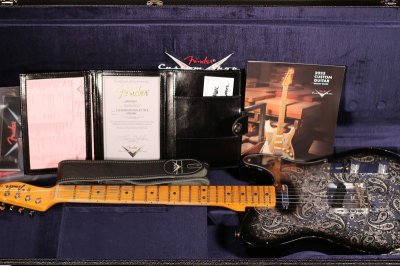 画像3: Fender Custom Shop LTD '68 Black Paisley Telecaster Relic 2023/新品/全国一律送料無料！