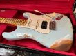 画像2: Fender Custom Shop 69 Heavy Relic Stratocaster HSS - Handwound PU's - Authorized Dealer - Aged Sonic Blue/新品/全国一律送料無料！ (2)