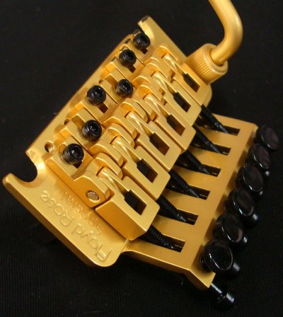 画像1: Floyd Rose Special Series Tremolo, Satin Gold FRTS3000S/R3Nut/サスティーンブロック37mm/フロイドローズスペシャル/全国一律送料無料！