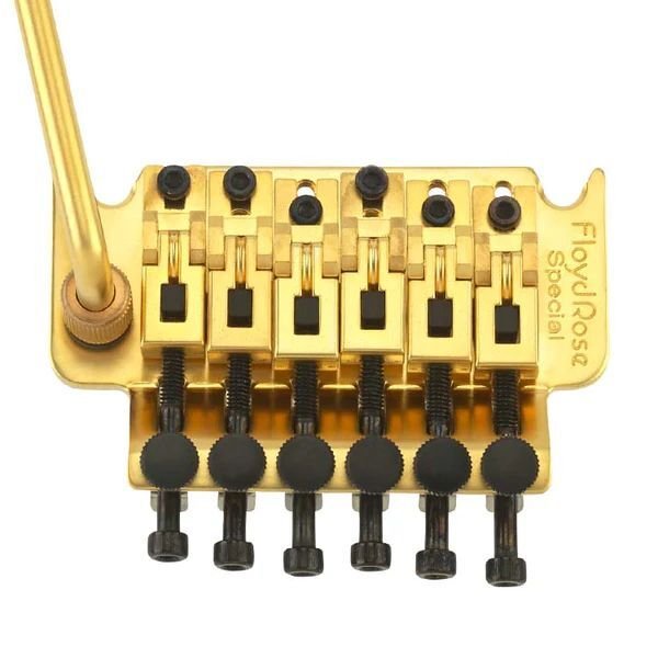 画像1: Floyd Rose FRTS3000SL Special Series Tremolo System with L2Nut, Satin Gold lLeft-Handed/L2Nut/サスティーンブロック37mm/フロイドローズスペシャル/レフトハンド/左利き用/全国一律送料無料！ (1)