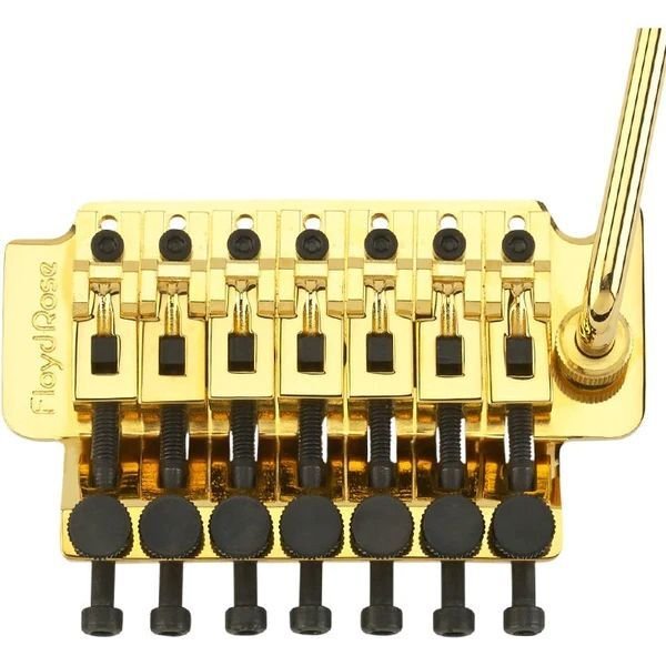 画像1: Floyd Rose Original FRTS300 7-String Tremolo System Gold/７弦/サスティーンブロック37mm/フロイドローズオリジナル/全国一律送料無料！ (1)