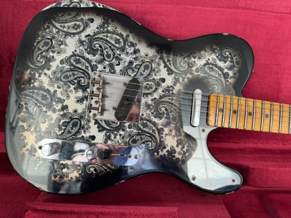 画像1: Fender Custom Shop LTD '68 Black Paisley Telecaster Relic 2023/新品/全国一律送料無料！ (1)