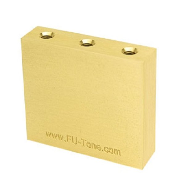 画像1: FU-Tone Brass Sustain Big Block 42mm /ブラス製/フロイドローズ用/サスティーンブロック/全国一律送料無料 (1)