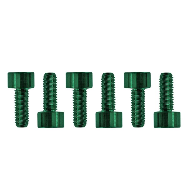 画像1: Floyd Rose FROSMSGNP Color Stainless Steel Saddle Mounting Screws Green/フロイドローズ/アップデートキット/トレモロシステム/全国一律送料無料 (1)