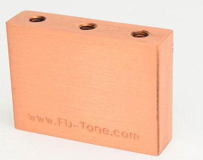 画像1: FU-Tone 42mm Copper Sustain Big Block/銅製/コッパービックブロック/フロイドローズ用/サスティーンブロック/全国一律送料無料