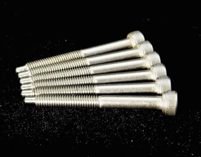 画像1: FU-Tone Floyd Steel String Lock Screws (6)/フロイドローズ/ロックスクリュー/トレモロパーツ/全国一律送料無料