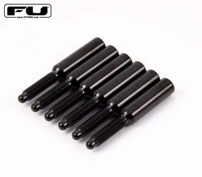 画像1: FU-Tone Titanium String Lock Barrel Screws –  Black/チタン製/バレル・ストリング・ロック・スクリュー/全国一律送料無料