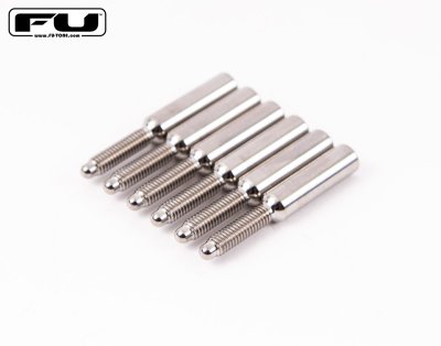 画像2: FU-Tone Titanium String Lock Barrel Screws – Silver/チタン製/バレル・ストリング・ロック・スクリュー/全国一律送料無料