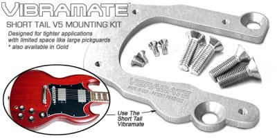 画像3: FU-Tone Vibramate V5 Short Tail Mounting Plate for Bigsby B5/ヴィブラート・テールピース/マウンティング・キット/全国一律送料無料