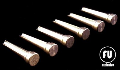 画像1: FU-Tone Brass Acoustic Bridge Pins/アコースティックギターブリッジピン/ブラス製/弦釘/全国一律送料無料