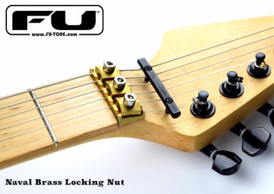 画像3: FU-Tone Naval Brass R3 Locking Nut (1 11/16″)/フロイドローズ/ロッキングナット/全国一律送料無料