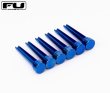 画像1: FU-Tone Titanium Acoustic Bridge Pins – BLUE/アコースティックギターブリッジピン/チタン製/弦釘/全国一律送料無料 (1)