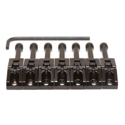 画像1: FU-Tone Graph Tech String Saver Saddle Set for Locking Tremolos  Black/フロイドローズ・トレモロユニット/サドル/全国一律送料無料