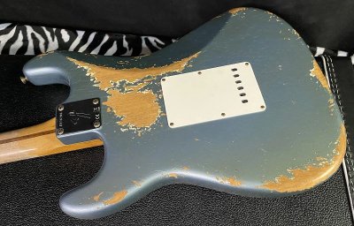 画像3: Fender Custom Shop 69 Heavy Relic Stratocaster Aged Blue Ice Metallic/全国一律送料無料