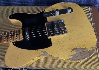 画像1: Fender Custom Shop '52 Telecaster Heavy Relic - Aged Nocaster Blonde/新品/全国一律送料無料