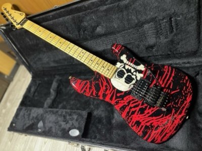 画像3: Charvel Warren DeMartini USA Signature Blood and Skulls/シャーベル カスタムショップ/中古・美品/全国一律送料無料！