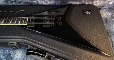 画像2: 2024 Jackson Custom Shop USA Select Randy Rhoads RR1 Ebony Board Gloss Black/新品/全国一律送料無料