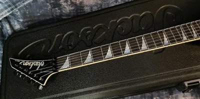 画像1: 2024 Jackson Custom Shop USA Select Randy Rhoads RR1 Ebony Board Gloss Black/新品/全国一律送料無料