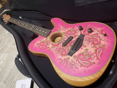 画像3: Fender USA（フェンダー）Limited Edition American Acoustasonic Telecaster Pink Paisley/新品/全国一律送料無料