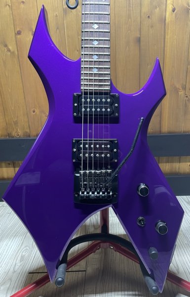 画像1: B.C.Rich USA Custom Shop Warlock 80 Kahler/Sapphire Purple/中古美品/全国一送料無料 (1)