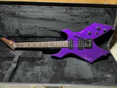 画像3: B.C.Rich USA Custom Shop Warlock 80 Kahler/Sapphire Purple/中古美品/全国一送料無料