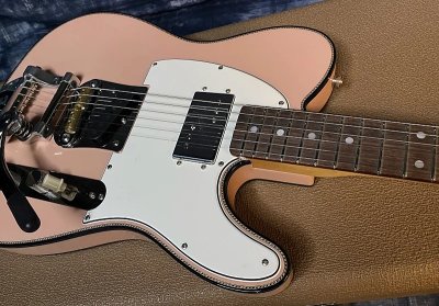 画像1: Fender Limited Edition Cunife Telecaster Custom NOS TCP Super Thin Shell Pink Lacquer Finish - Matching Peg Head /全国一律送料無料