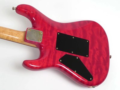 画像2: Valley Arts Custom Pro USA/''92 Maple 1 Piace - Cherry Finish QUILT/ヴァレー・アーツ/美品/全国一律送料無料