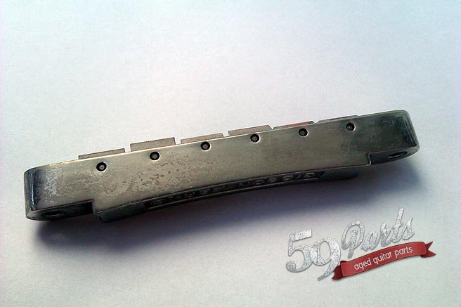 59parts AGED HISTORIC ABR-1 NO-WIRE BRIDGE NICKEL/全国一律送料無料