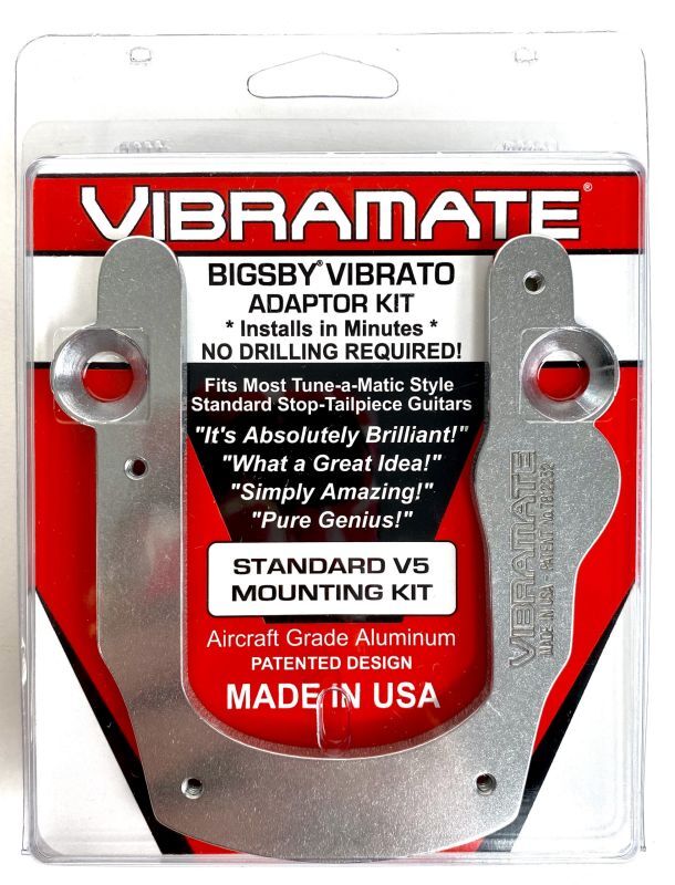 FU-Tone Vibramate V5 Standard Mounting Plate for Bigsby  B5/ヴィブラート・テールピース/マウンティング・キット/全国一律送料無料